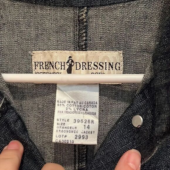 French Dressing Ladies Shacket. size 14 - Picture 2 of 3